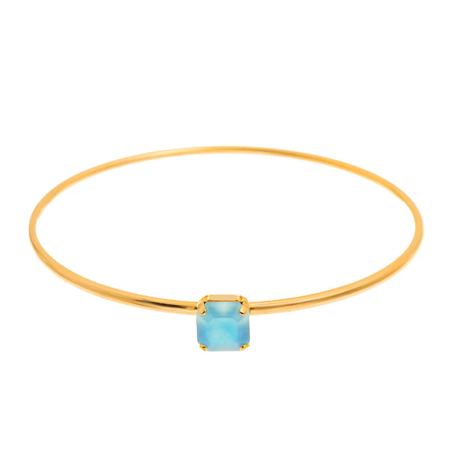 Ada Bangle in Aguamarine Frost