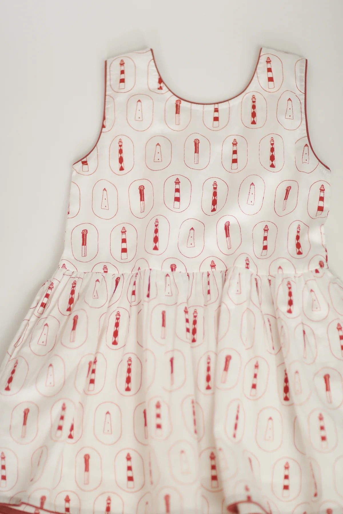The Sully Scoop Back Dress -Lighthouse
