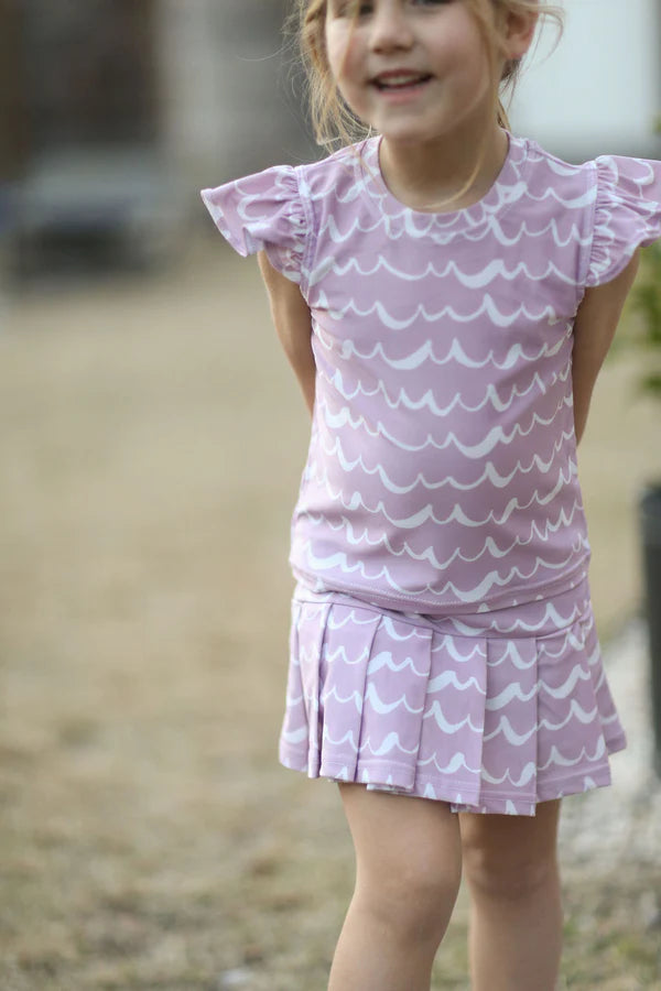 Tennis Set- Wave Purple