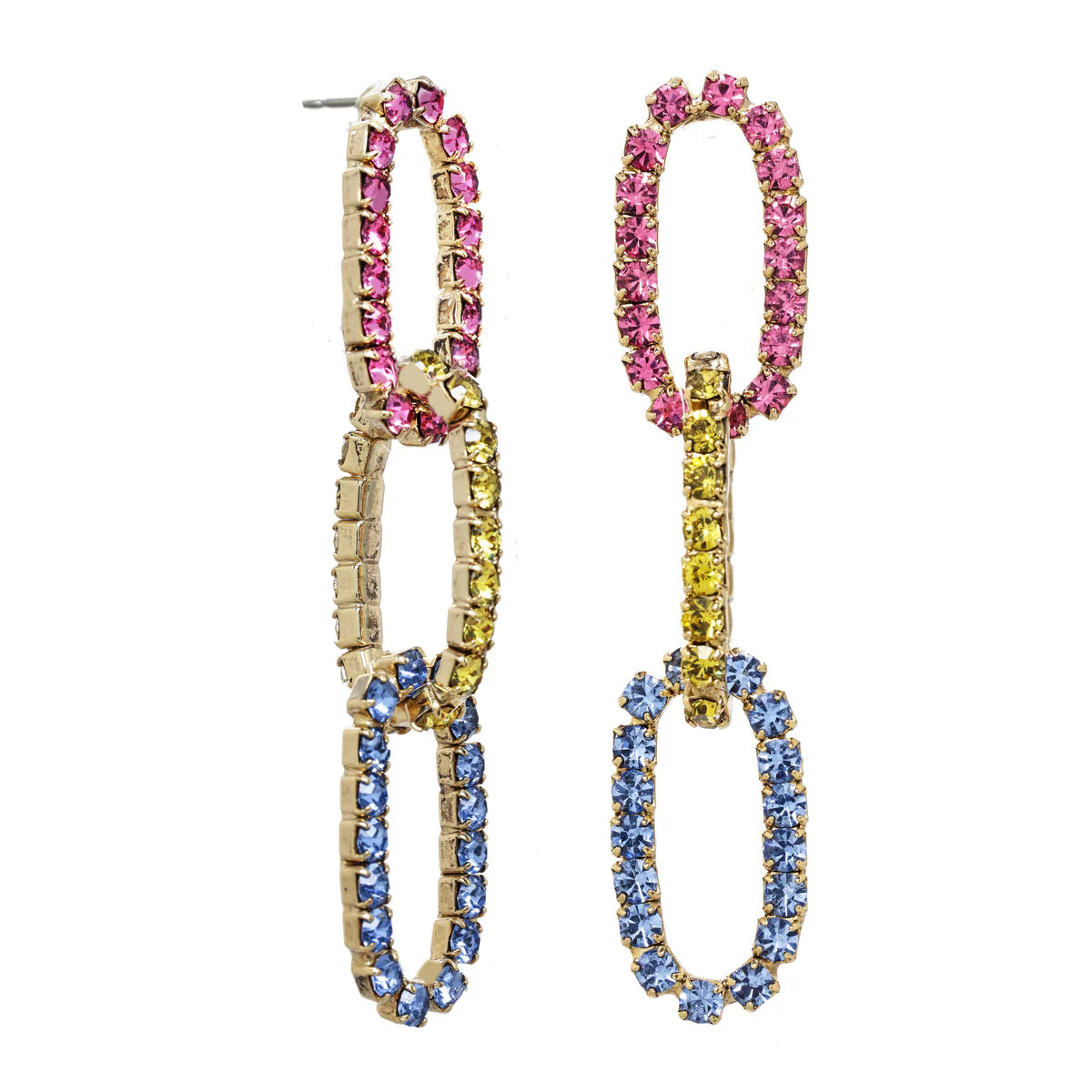 Tova Stellan Earrings in Antique Gold