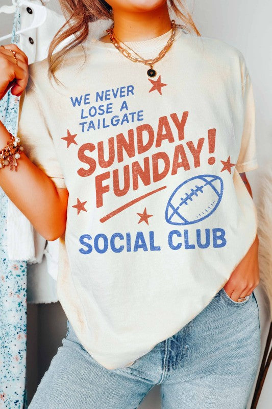 Sunday Funday Social Club Graphic Tee
