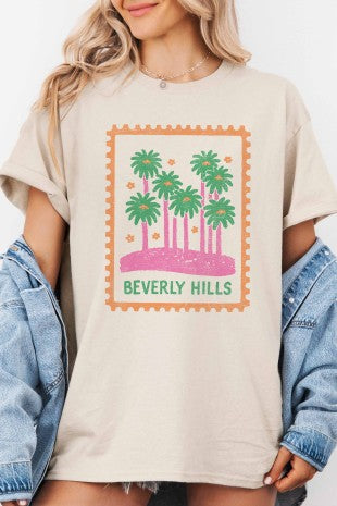 Beverly Hills Oversized Graphic Tee