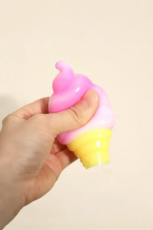 Replica Ice Cream Cone Squishy Toy