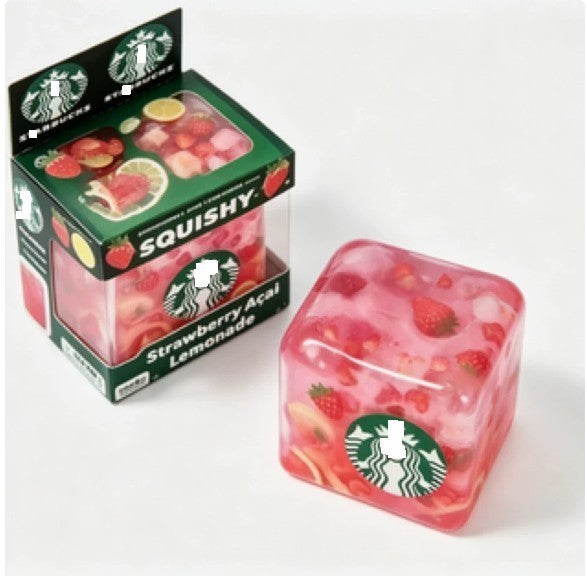 Starbucks Pink Drink Squishy