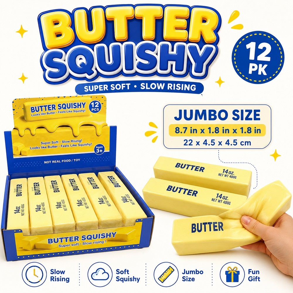Butter Squishy Squeeze Toy Jumbo