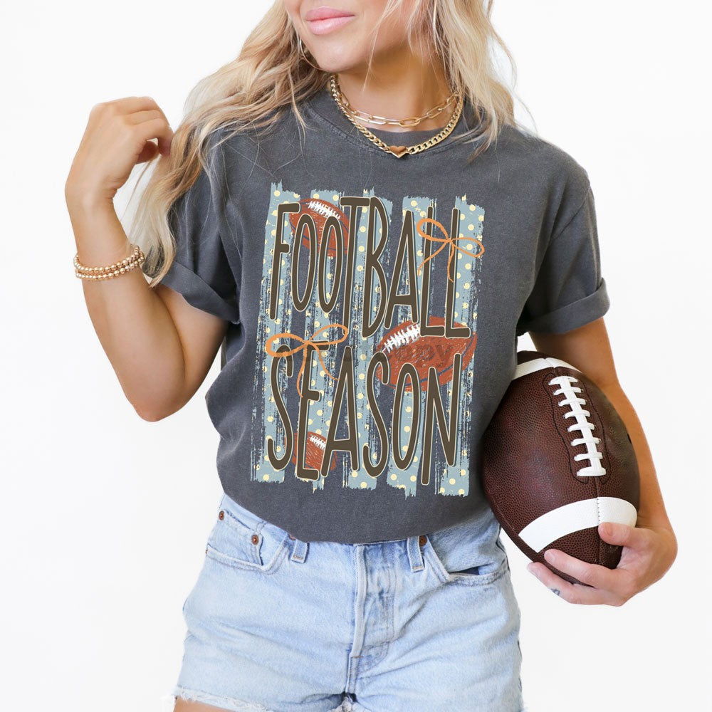 Football Season Polka Dot Tee