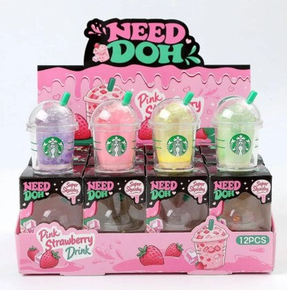 Iced Coffee Cup Squishy Fidget Soft Squeeze Stress Relief