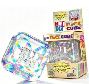 Hologram Ribbon Nice Cube