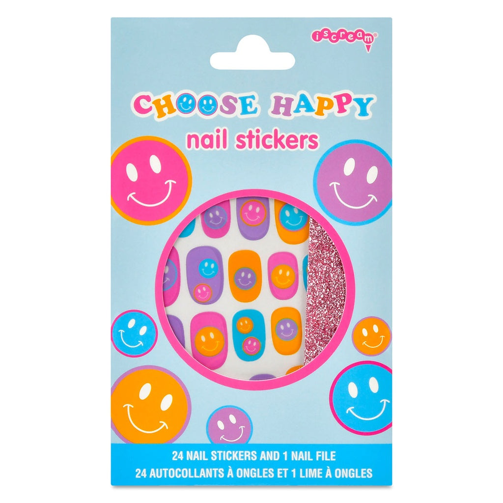 Choose Happy Nails Stickers + File