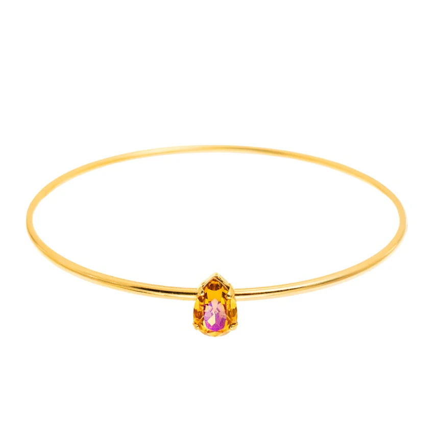 Ada Bangle in Citrus Lime Brandy