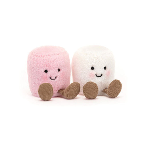 Amuseable Pink and White Marshmallow