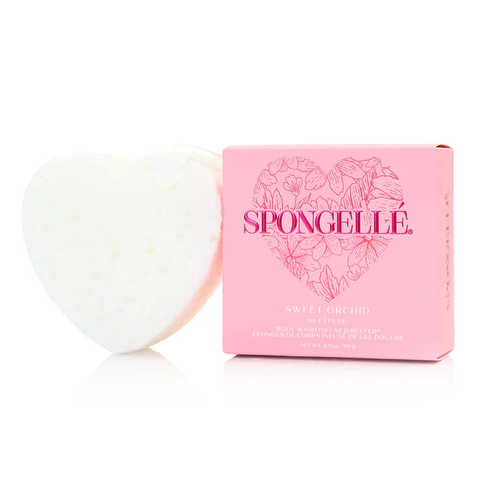 Spongelle Sweet Orchid | Heart Buffer