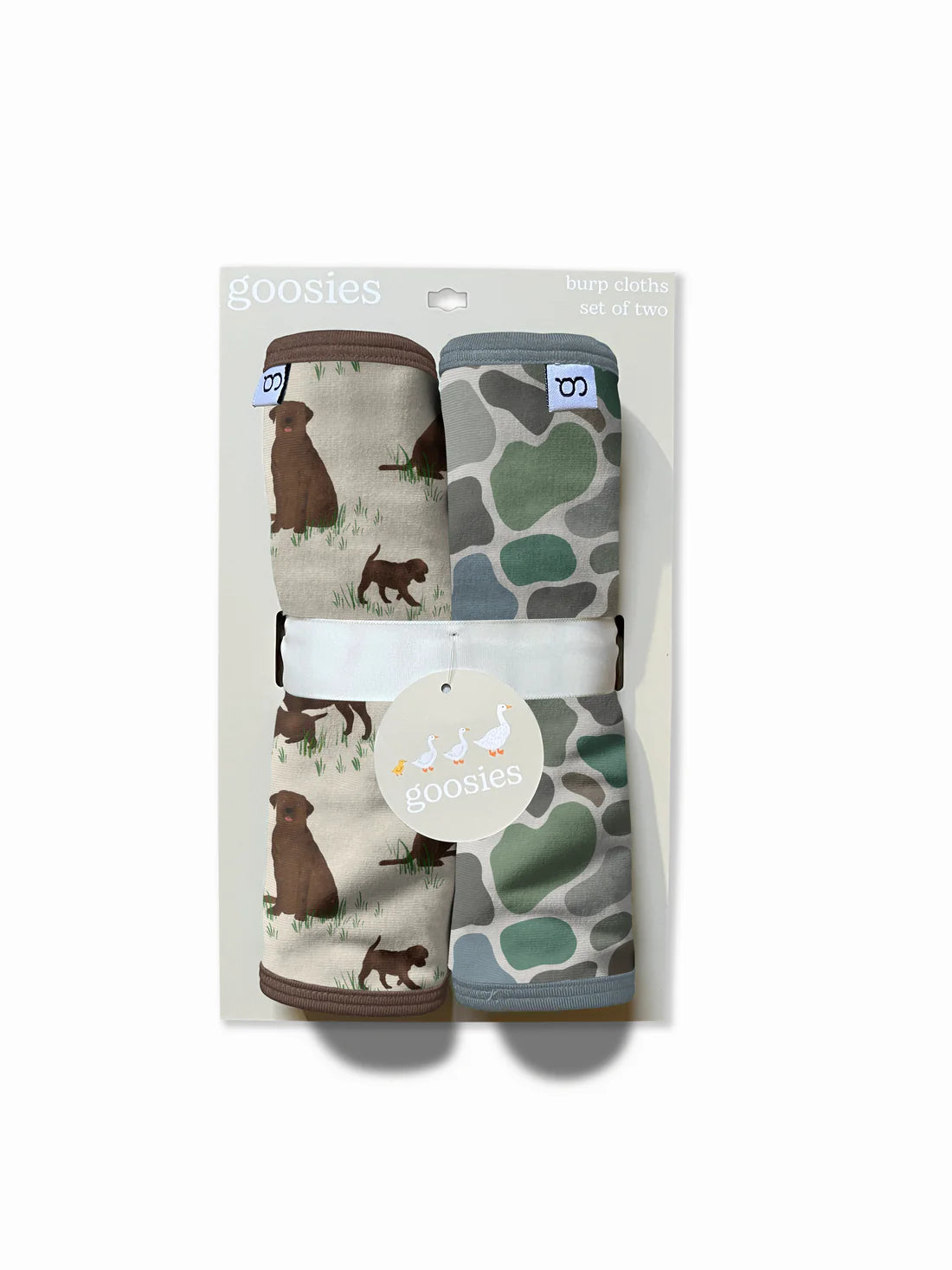 Goosies  Burp Cloths Set of 2 (Labradors)