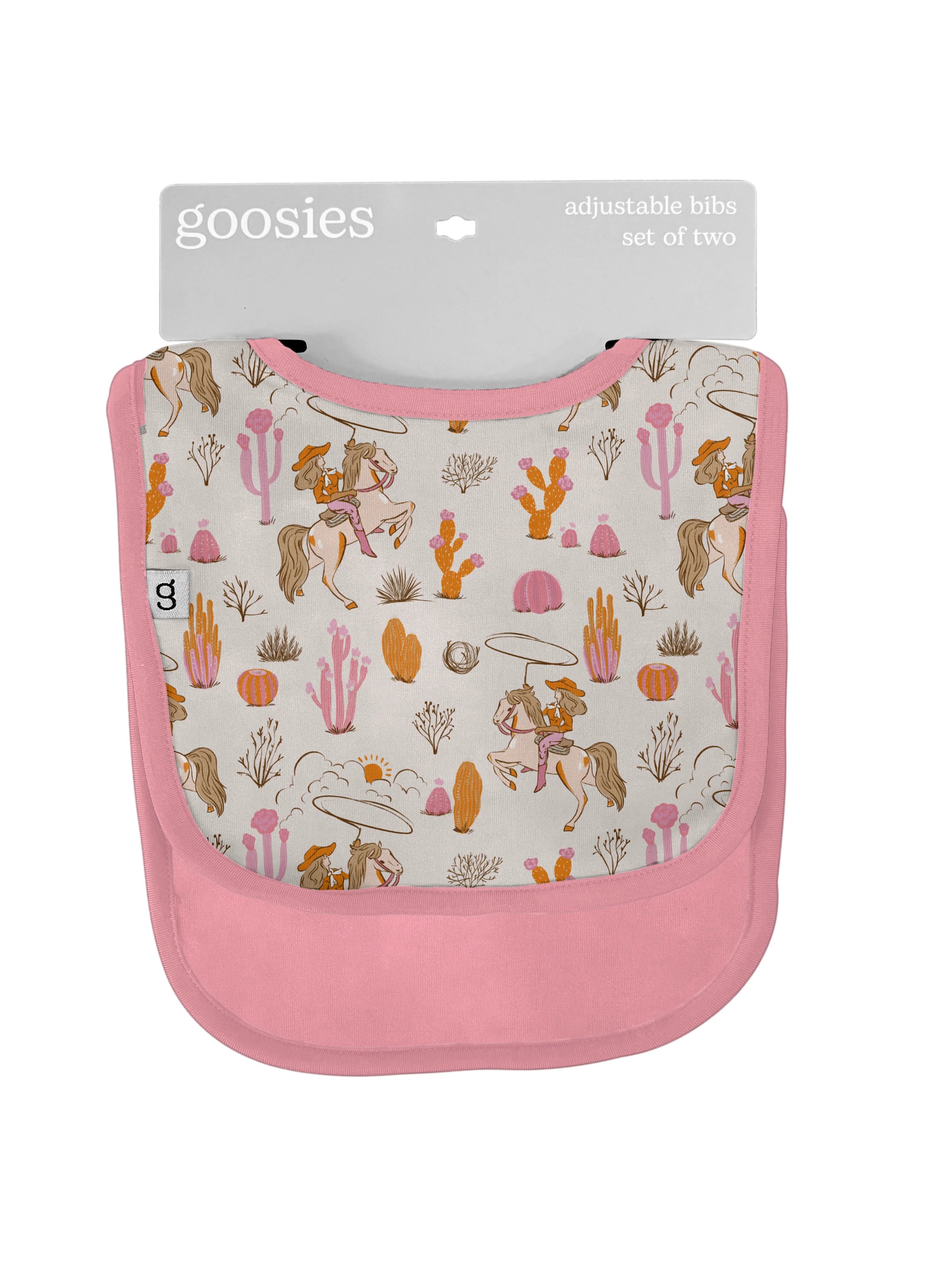 Bib Set - Saddle Up, Cowgirl