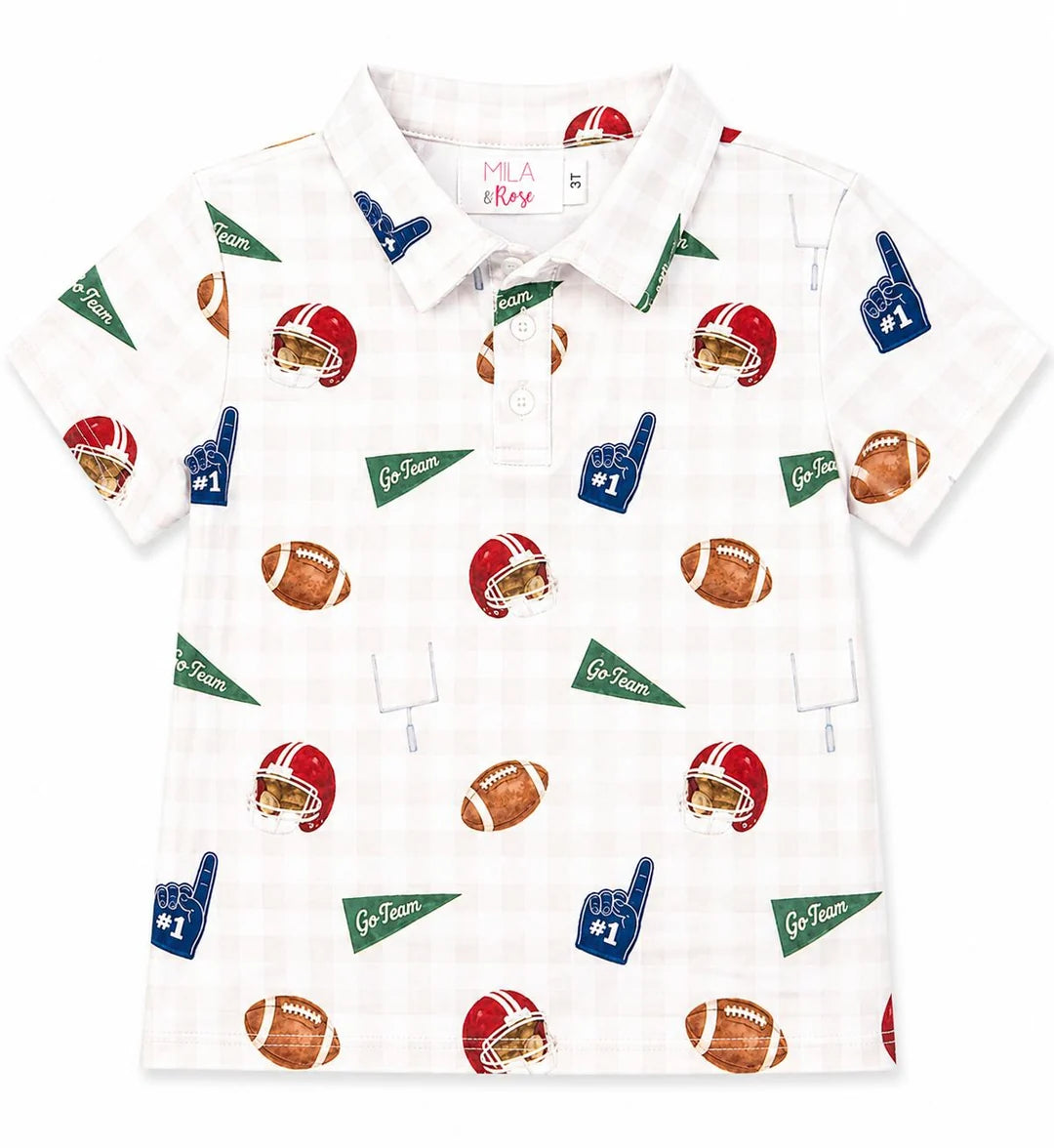 Boys Friday Night Lights S/S Polo