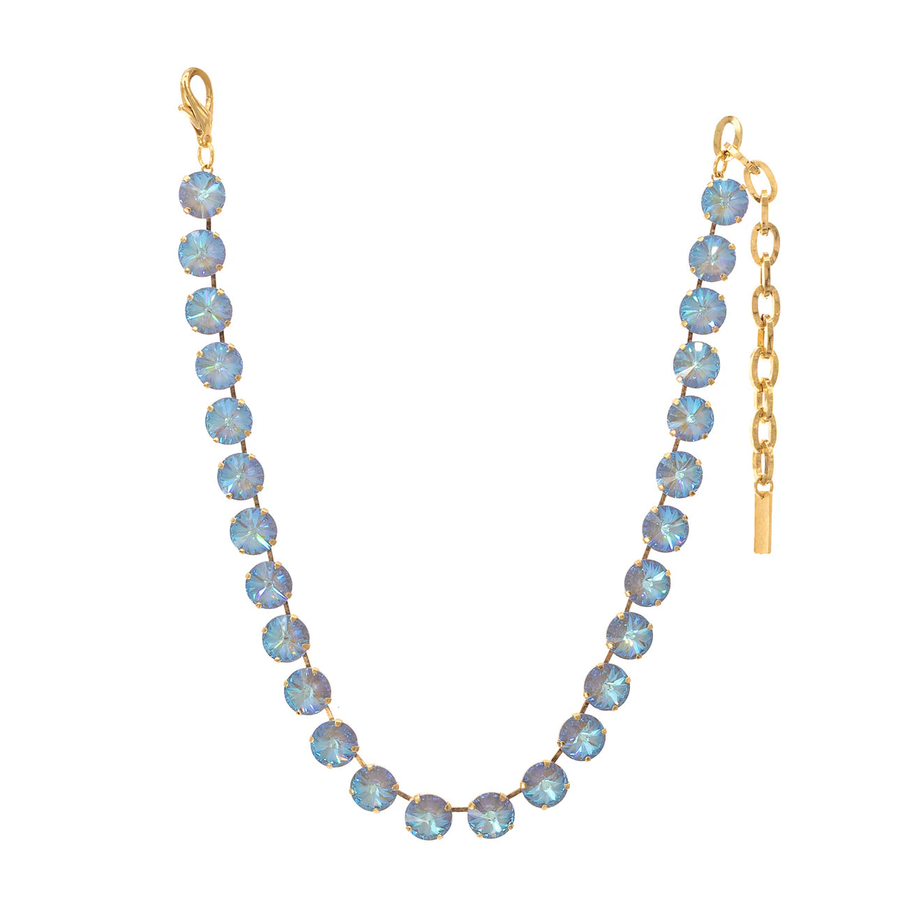 The Sofia Necklace in Denim Ignite