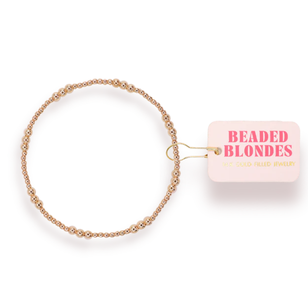 Dainty ILY Bracelet in Gold