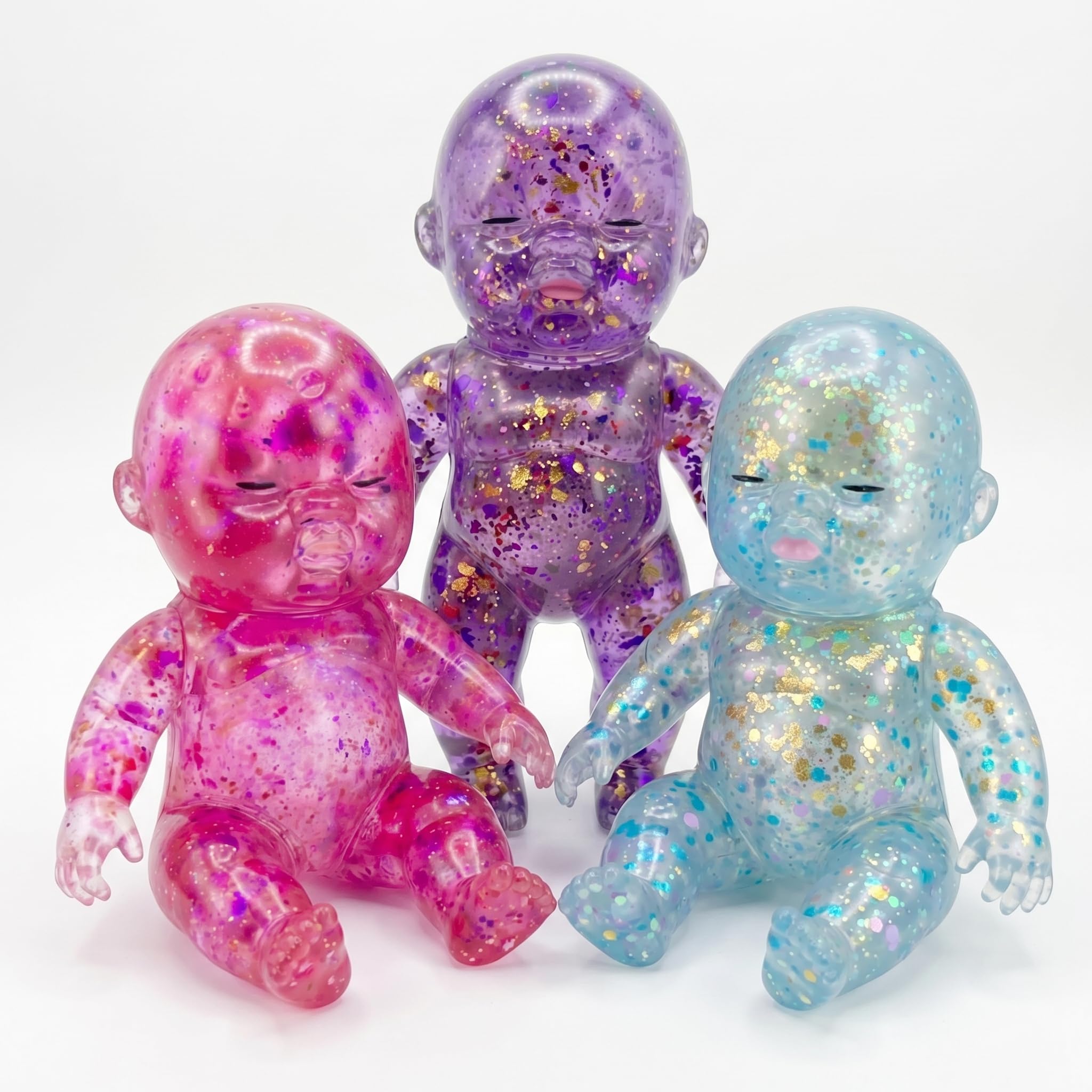 Glitter Baby Squishy Squeeze Toy