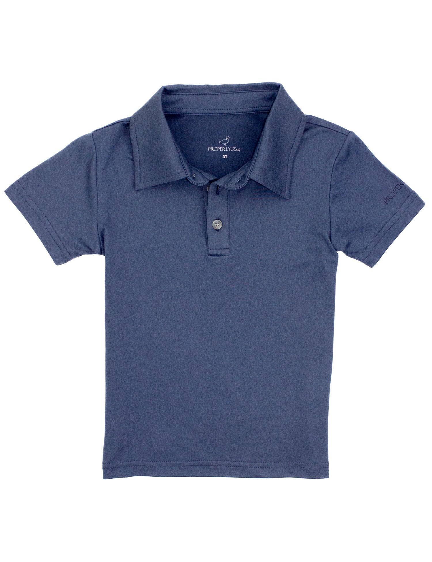Boys Ravine Polo Dust Blue