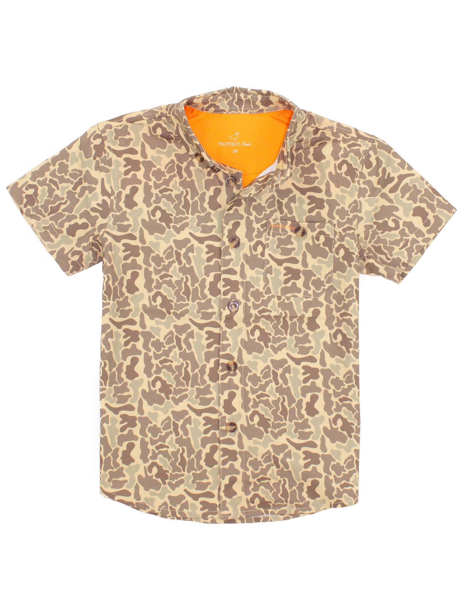 Vintage Camo Boys Sportsman Field Shirt