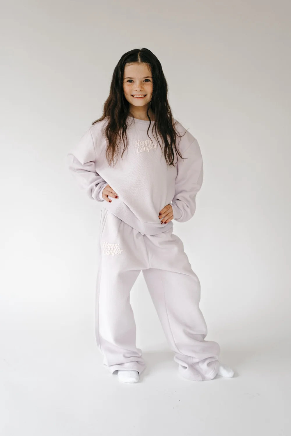 Puff Series Youth Crewneck - Lilac