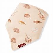 Bamboo Kerchief Bib Seashell