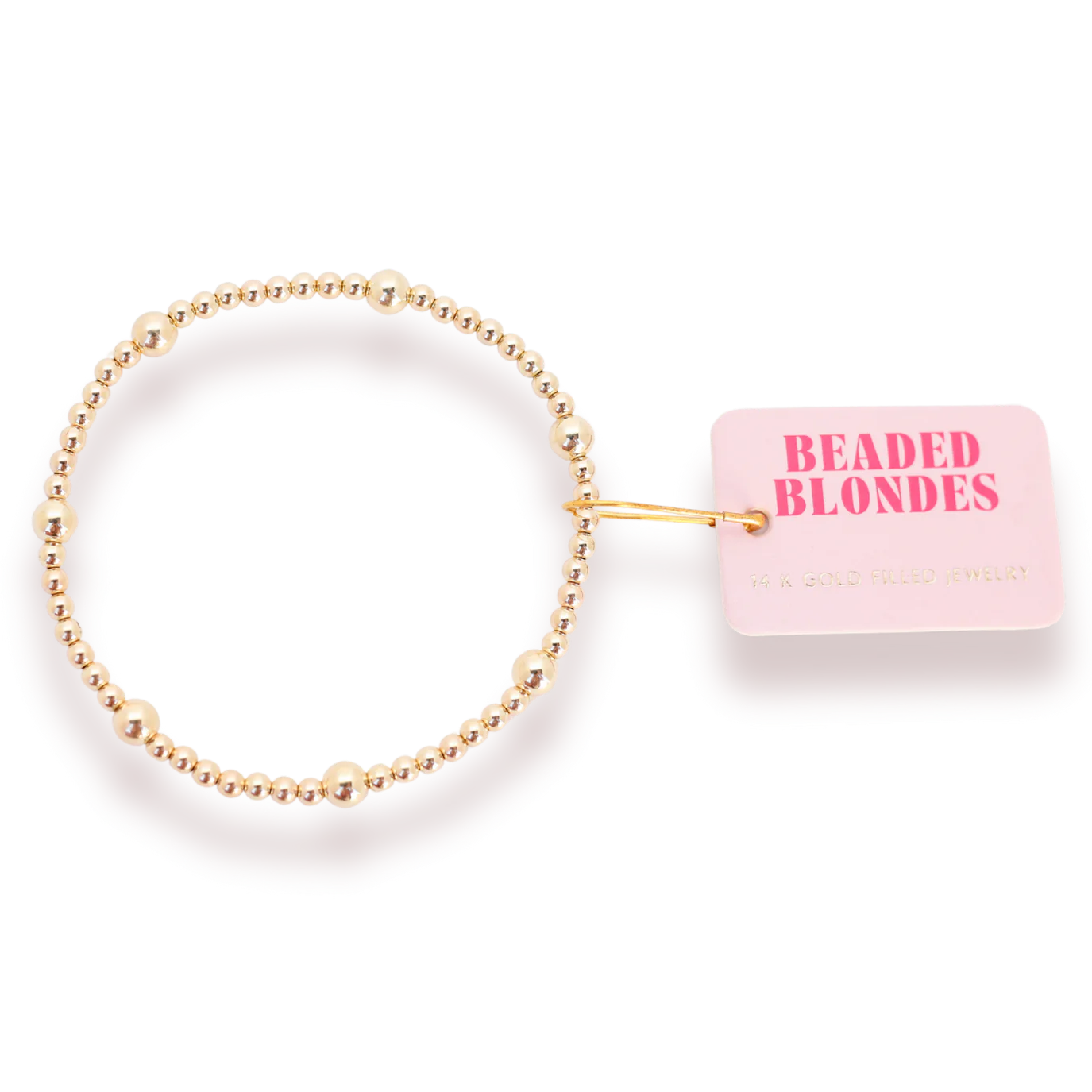 Beaded Blondes: Olive in Gold