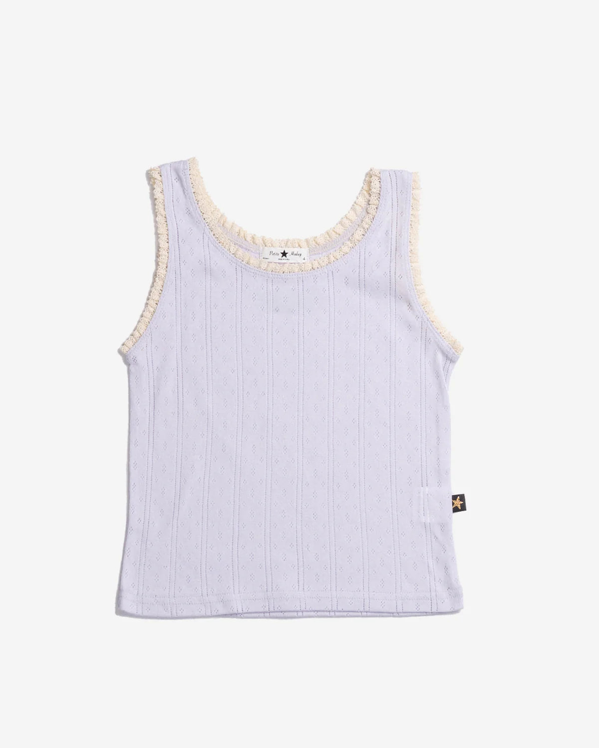 Purple Ella Lace Tanktop