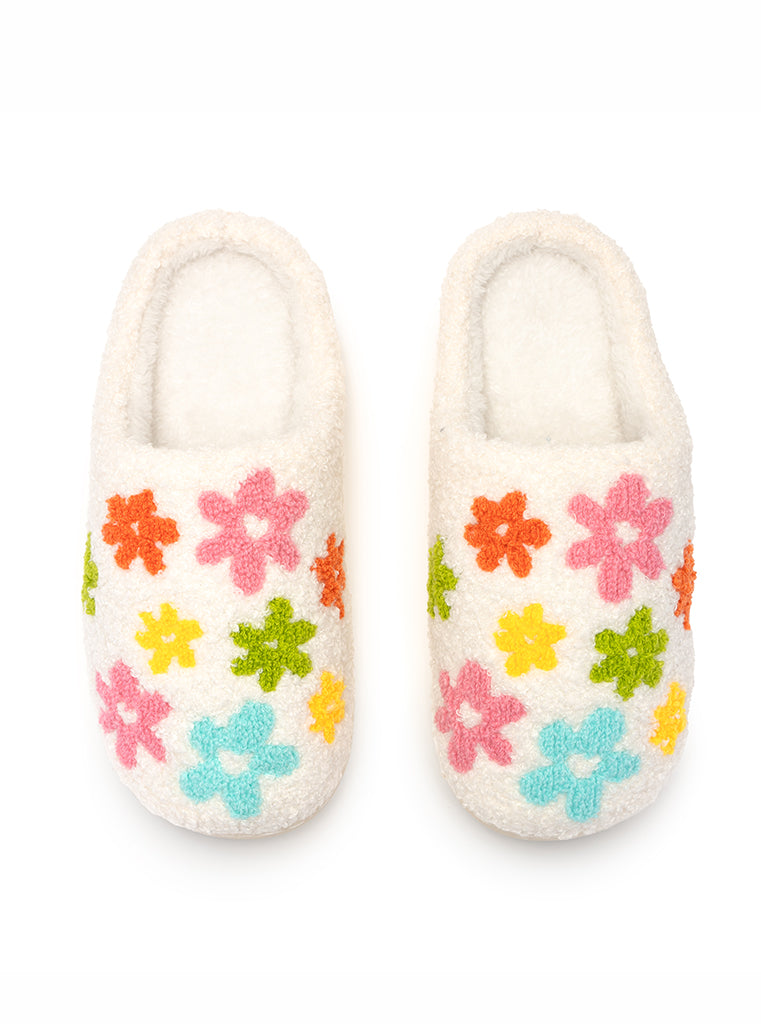 Heart Flower Slippers