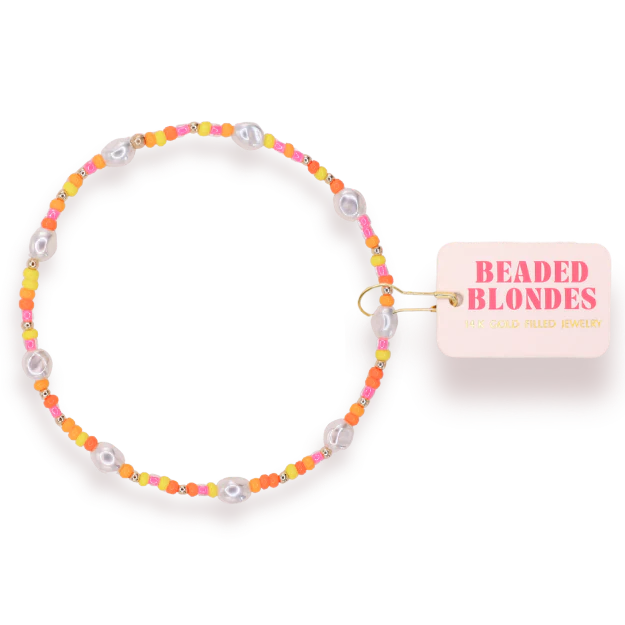 Sunkissed Sprinkle Pearl Anklet