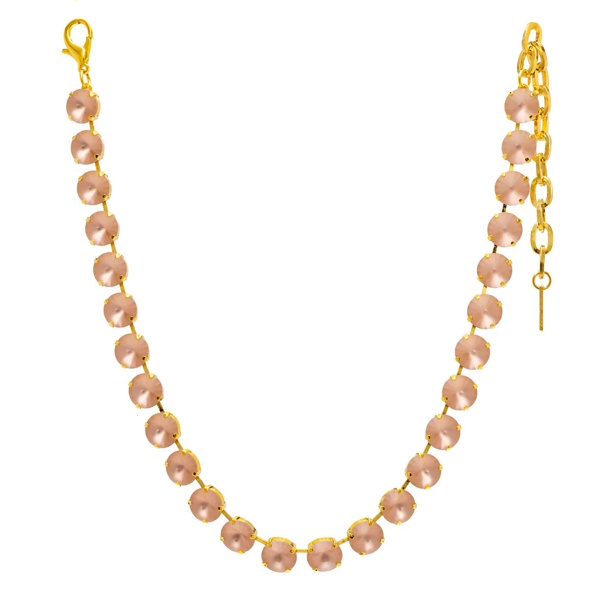 Sofia Necklace in Vintage Rose Matt