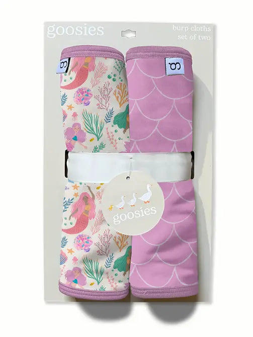 Burp Cloth Set - Mermaid Magic