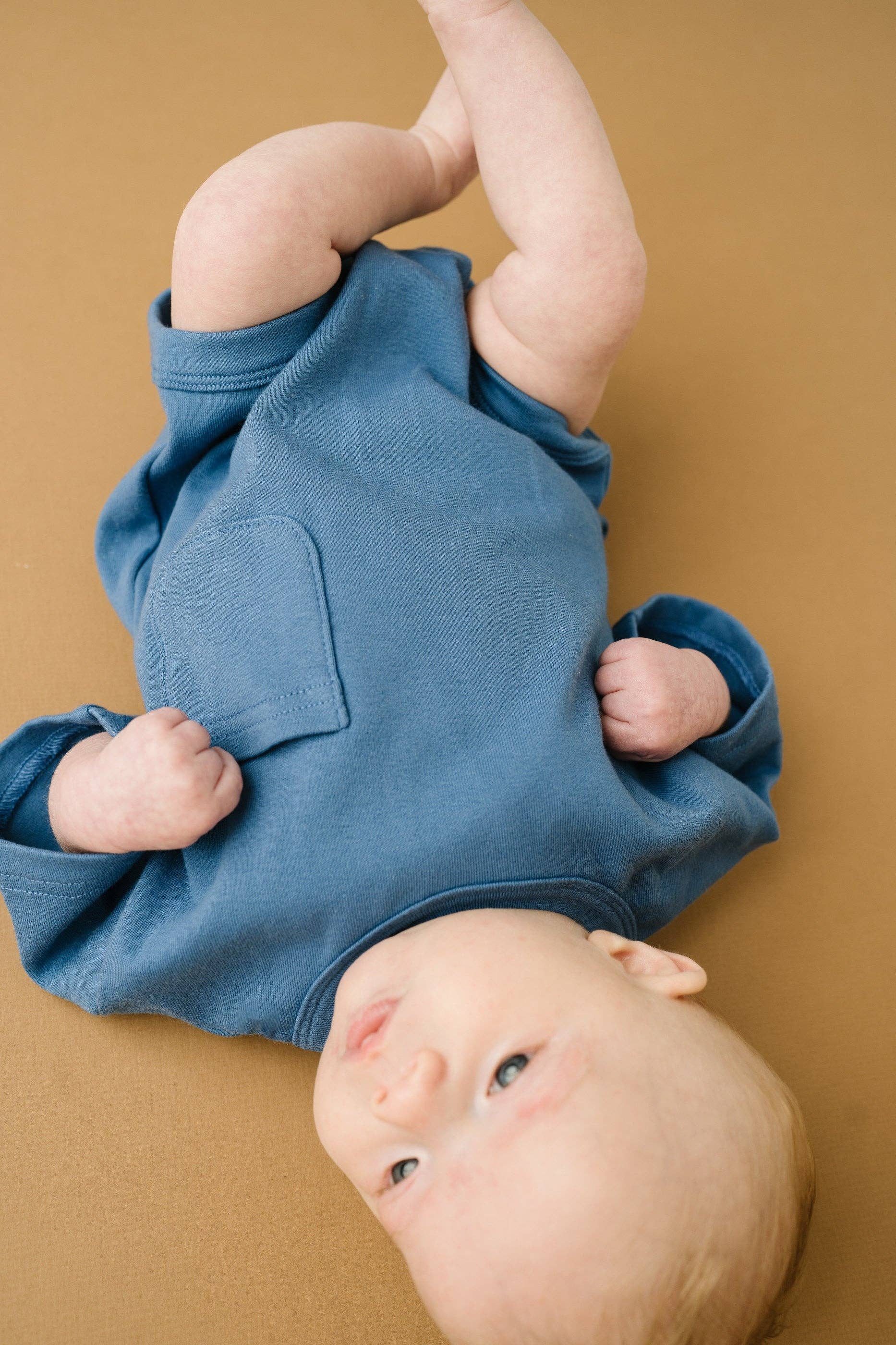 Little One Shop - Bluebird Pocket Romper