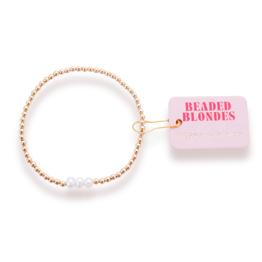 Beaded Blondes: Harper Bracelet