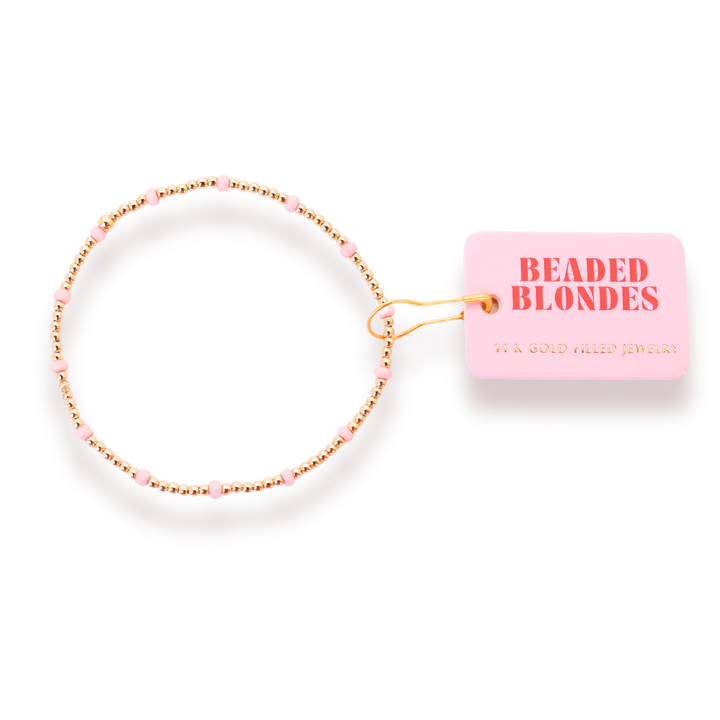 Light Pink Dainty Poppi Bracelet