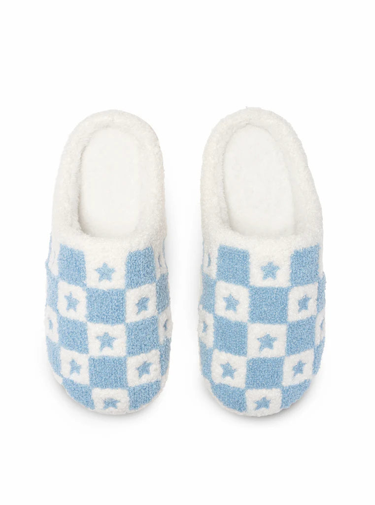 Star Checker Slippers