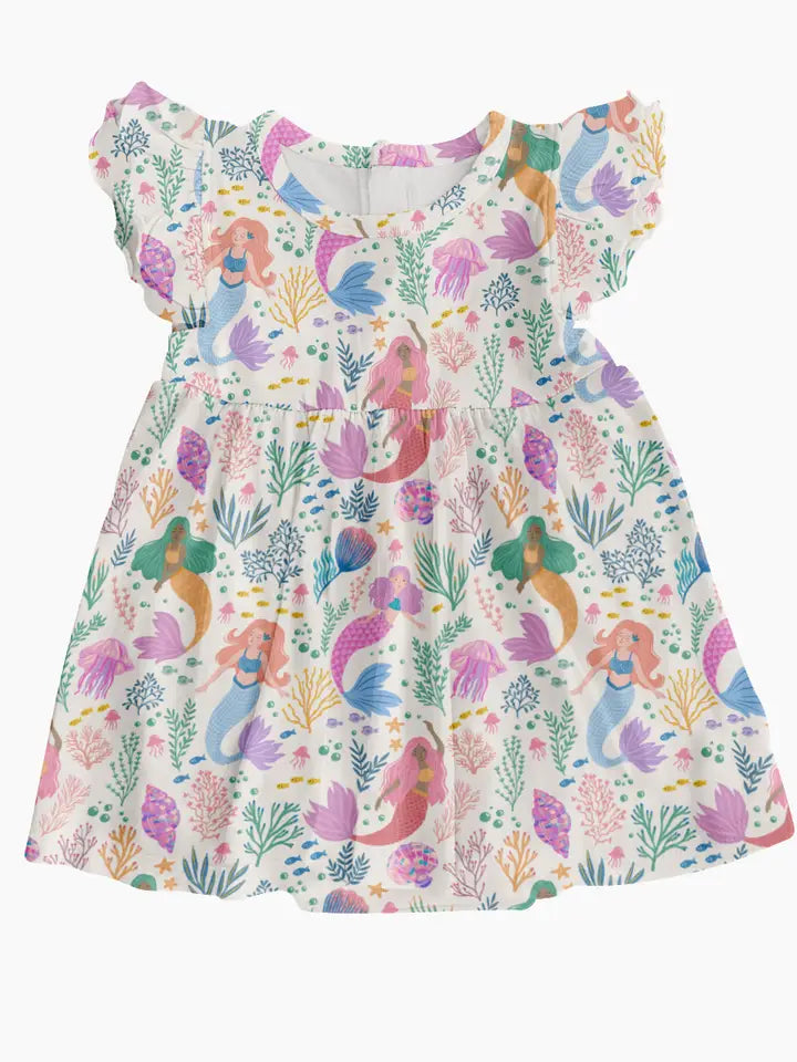 Bodysuit Dress - Mermaid Magic
