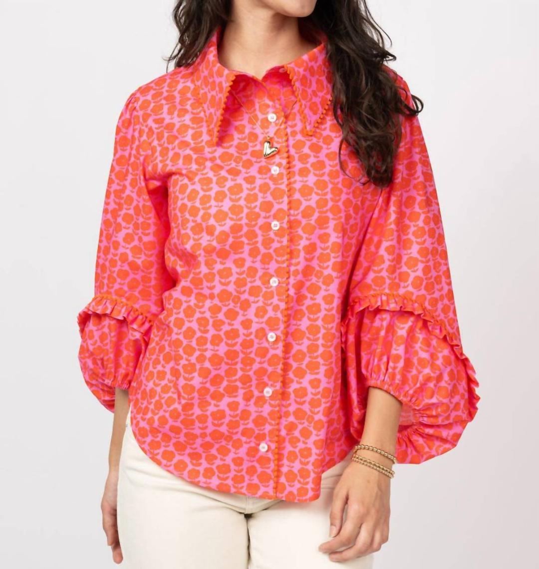 Puffy Daisy Top