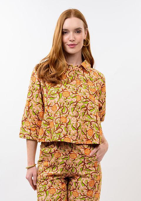 Pale Pink Floral Jacket