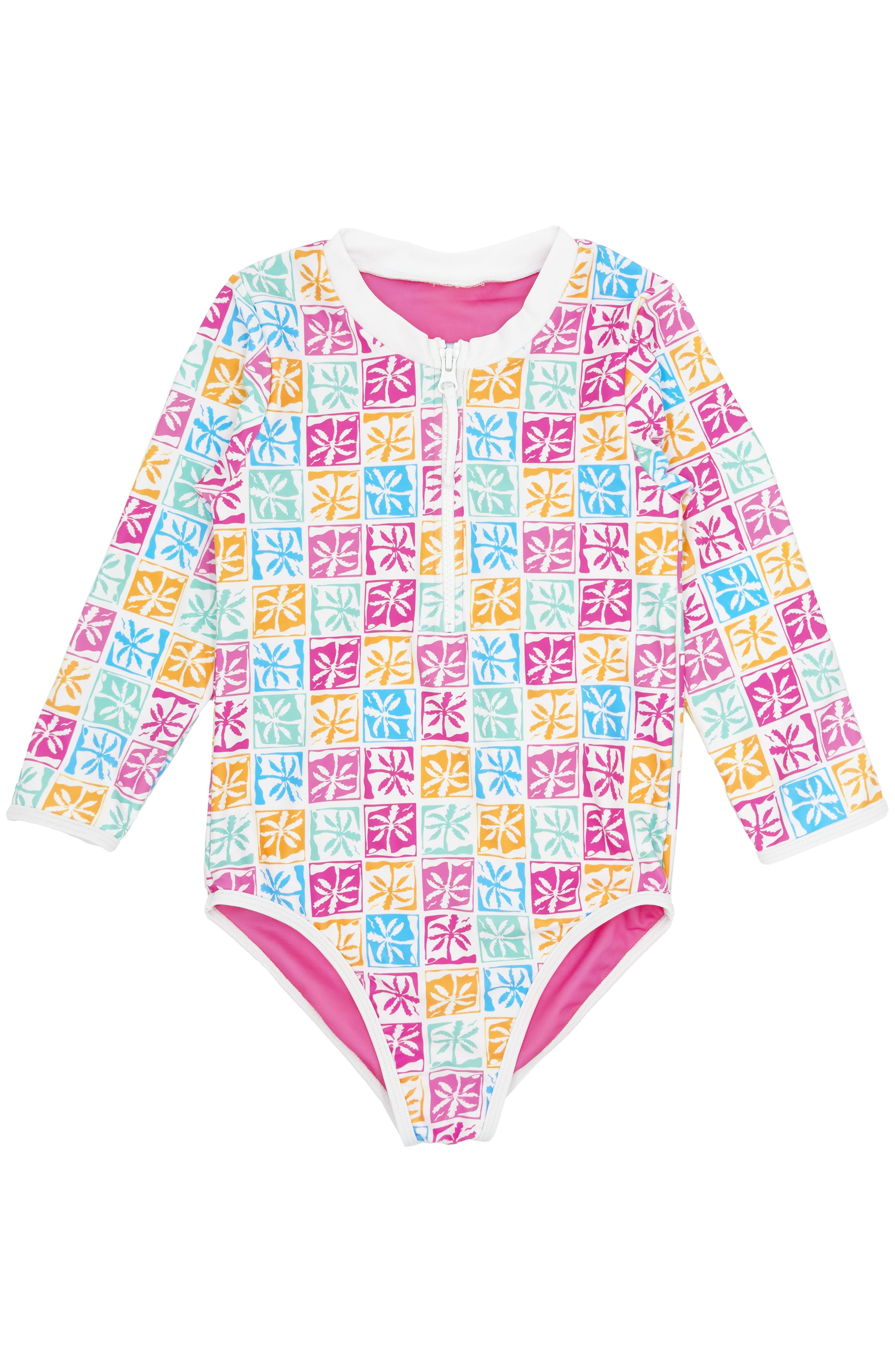 Sun Seeker Pink Surf Suit