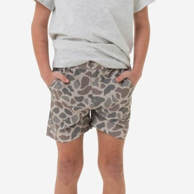 Classic Deer Camo Youth Everyday Short