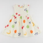 SNACK TIME AOP TERRY TANK DRESS