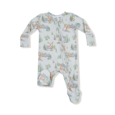 Buck Deer - 2 Way Zipper Footie