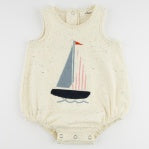 SAILBOAT APPLIQUE CONFETTI BUBBLE