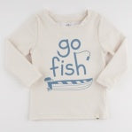 "GO FISH" MALIUBU PRINT RASHGUARD